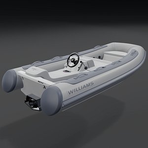 Williams TurboJet 320MX 3D Rendering
