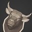 Tête de taureau LowPoly