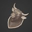 Tête de taureau LowPoly