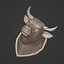 Tête de taureau LowPoly
