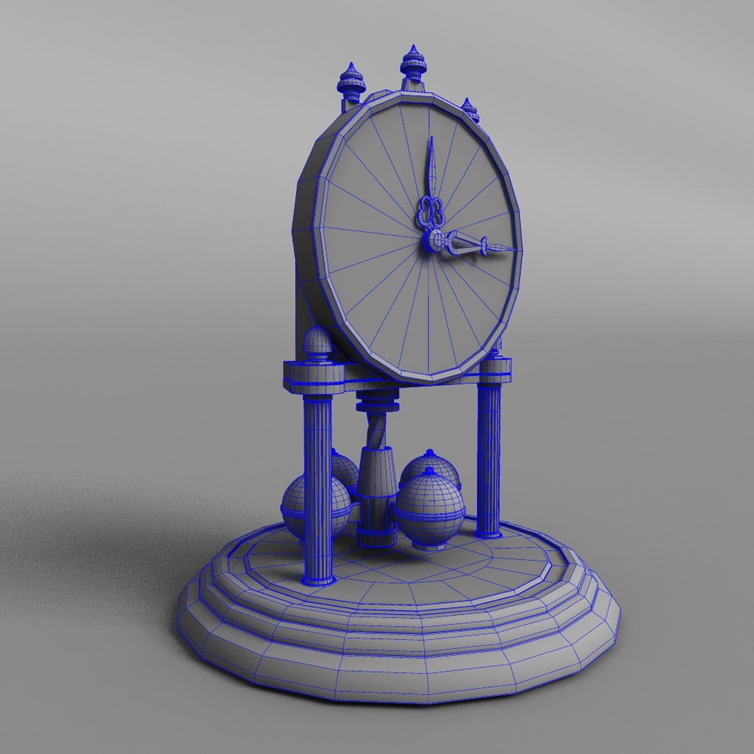 3d clock dome