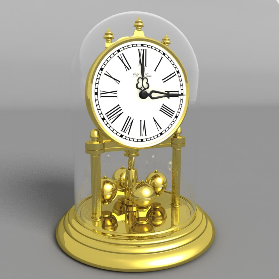3d clock dome