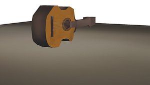 guitarra 3D