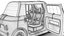 Fiat Topolino Corallo 2025 HQ 3D-Modell