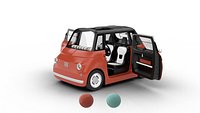Fiat Topolino  Corallo 2025 HQ 3d model