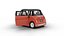 Fiat Topolino Corallo 2025 HQ 3D-Modell