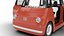 Fiat Topolino Corallo 2025 HQ 3D-Modell