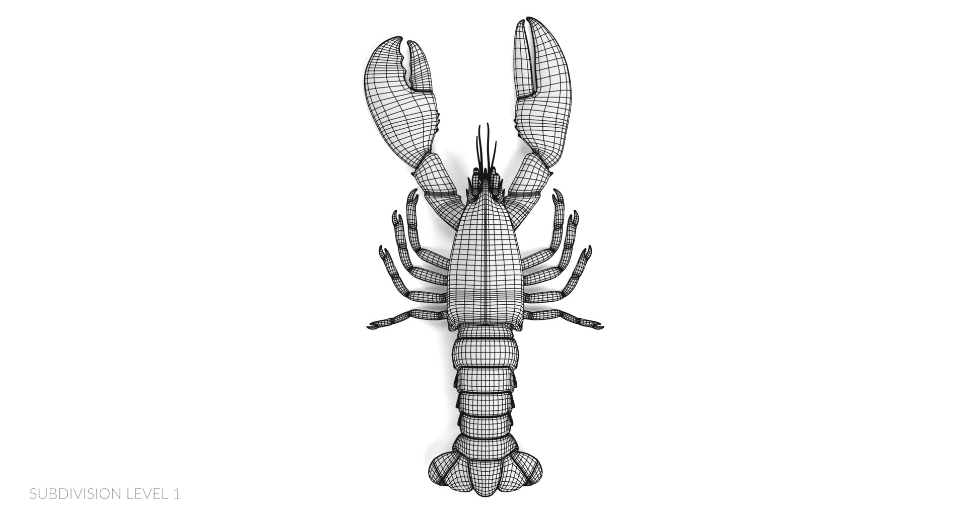 3D Cooked Lobster TurboSquid 1285576