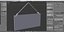 3D hanging wooden sign model
