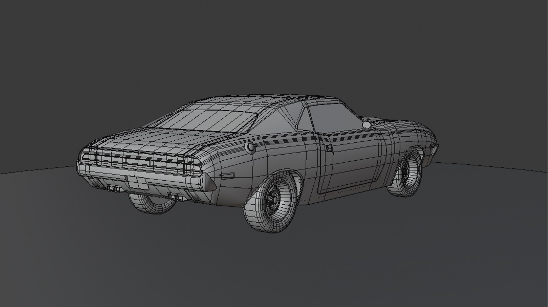 3D Car Dodge Challenger 1970 - TurboSquid 1543624