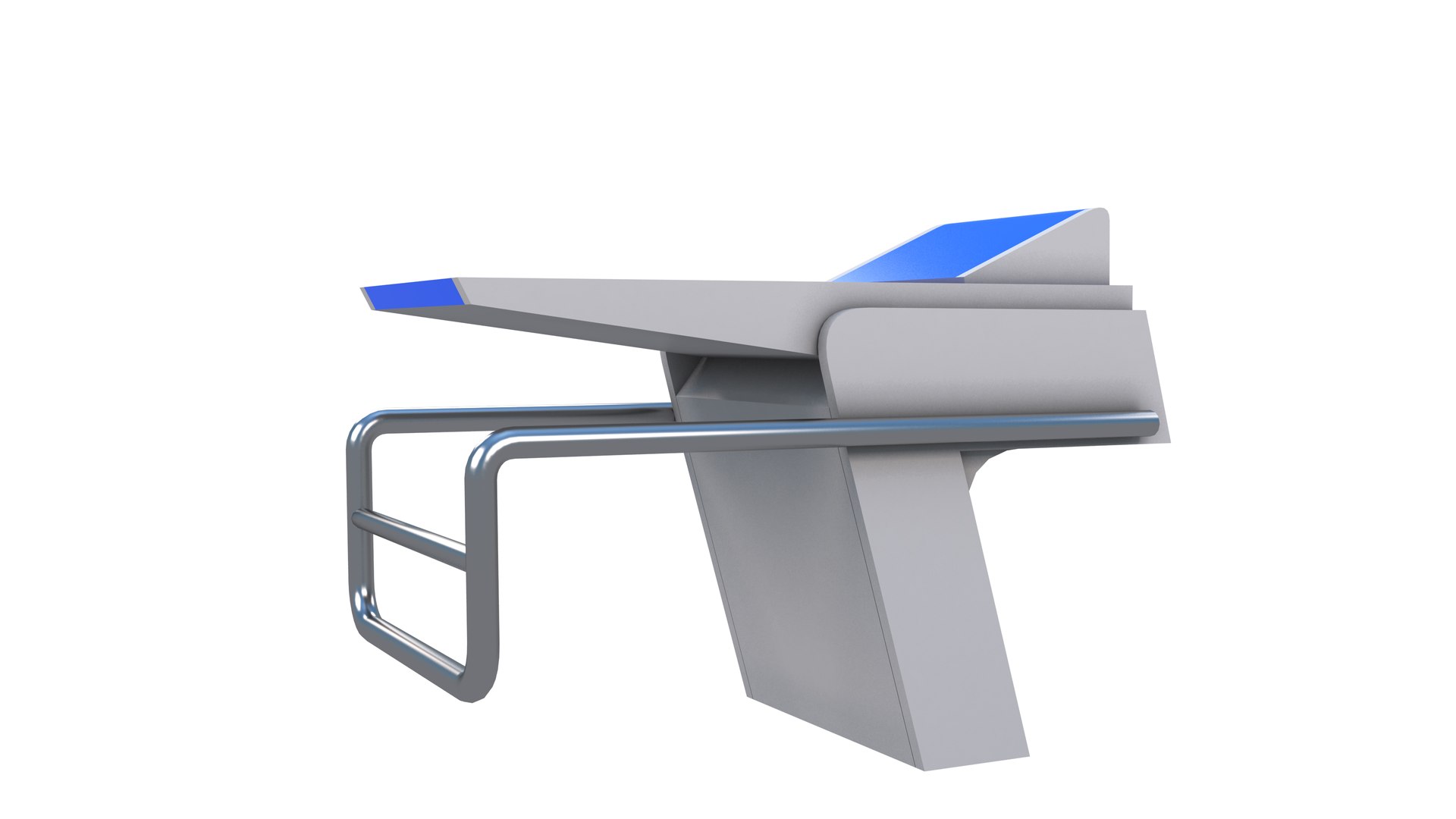 Pool Starting Block Model - TurboSquid 1721987