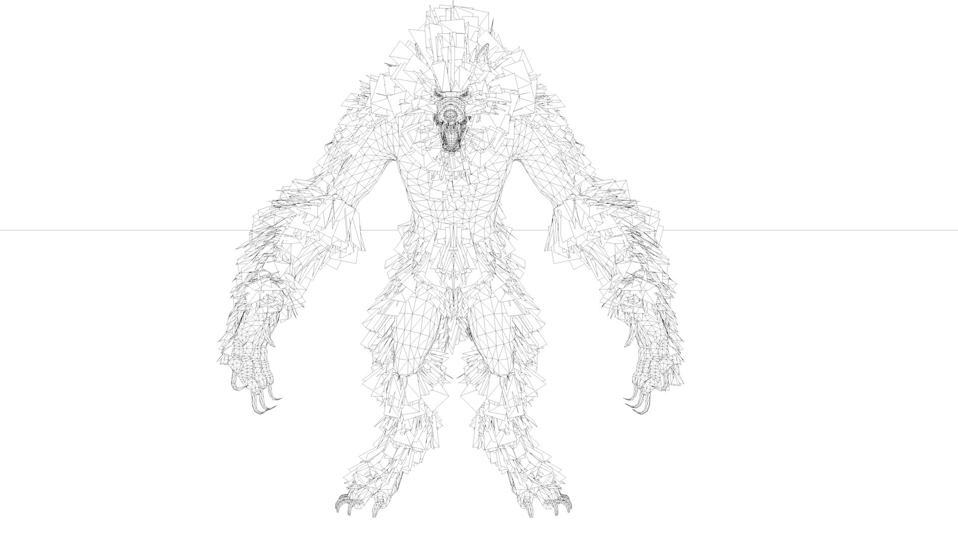 Werewolf Rigged And Animated 3D Model - TurboSquid 2348763