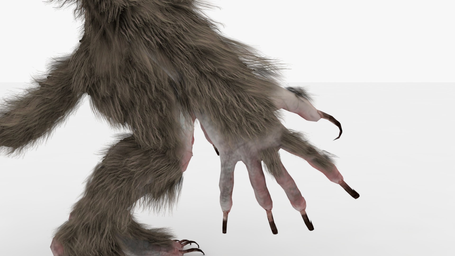 Werewolf Rigged And Animated 3D Model - TurboSquid 2348763
