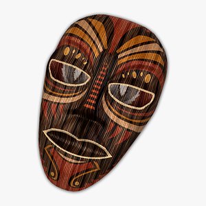 Wooden Mask