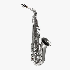 Silver Saxophone