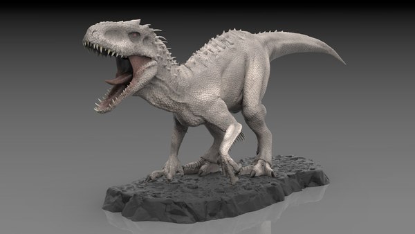 Коллекционные фигурки динозавров SPINOSAURSUS 1/15 Indominus Rex