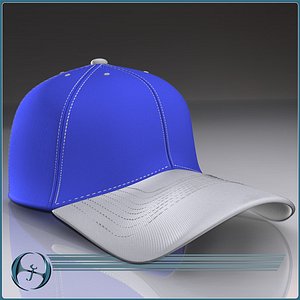 3d baseball cap model