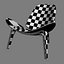 Fauteuil en bois CH07