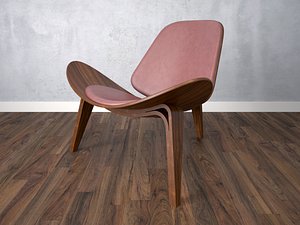 Wooden armchair CH07