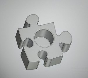 puzzle pot 3D model