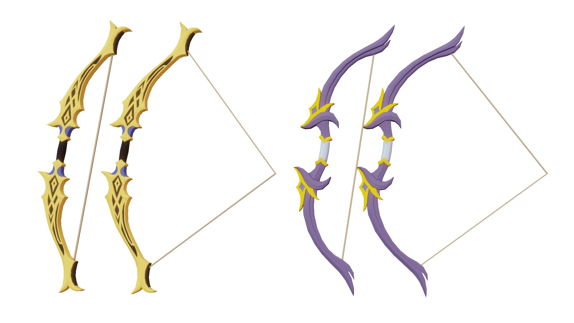 3D Low Poly Fantasy Bow Pack 25x https://p.turbosquid.com/ts-thumb/mx/9legZk/Br/tekli10/png/1752689473/1920x1080/fit_q87/65cf9d152f296c46d42c6ffcbdb9c0d2d99b9a25/tekli10.jpg
