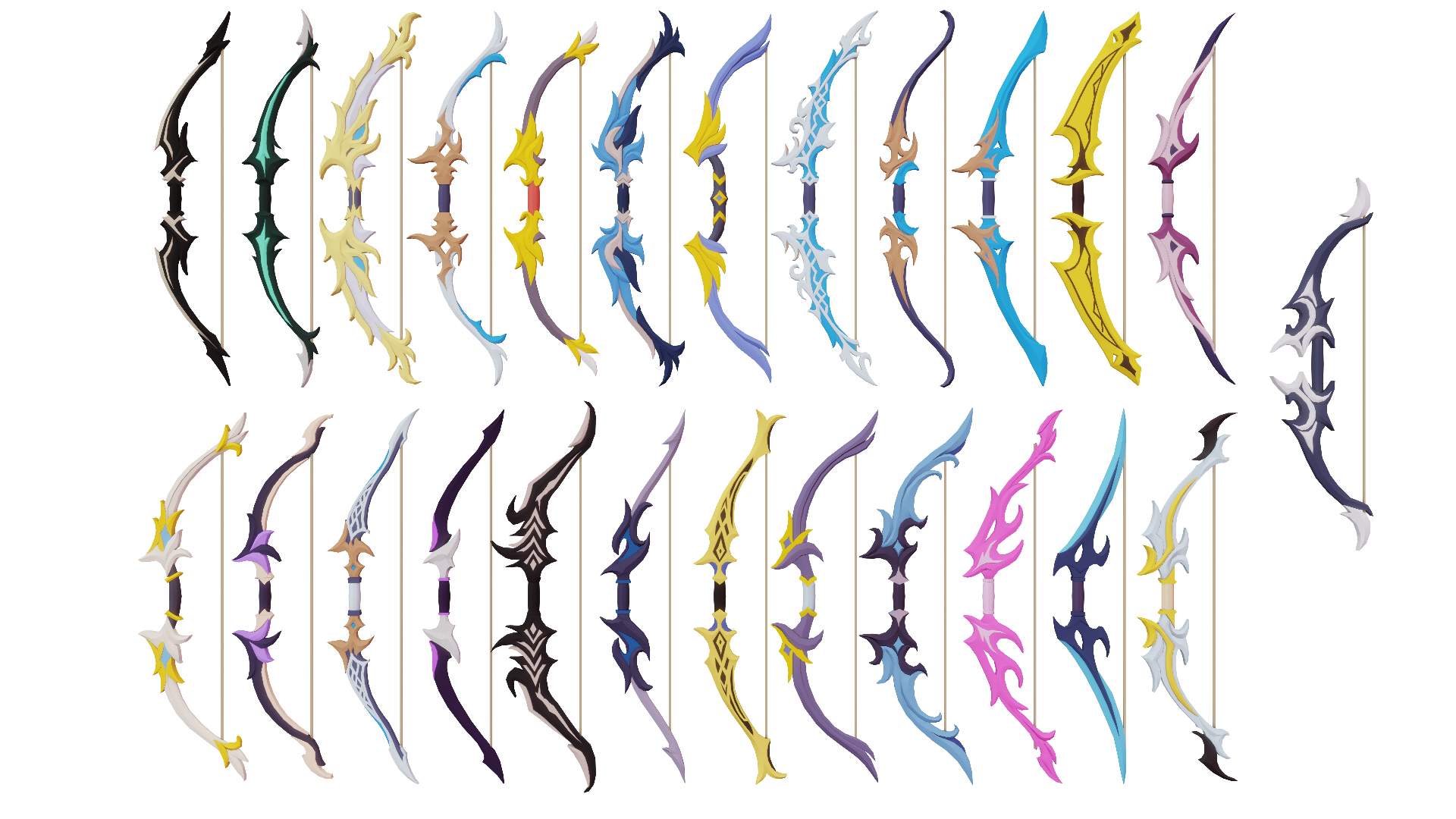 3D Low Poly Fantasy Bow Pack 25x https://p.turbosquid.com/ts-thumb/mx/9legZk/IX/foto/png/1752689247/1920x1080/turn_fit_q99/be84993d53ae5094112bf19283b4d25f6acb55fd/foto-1.jpg