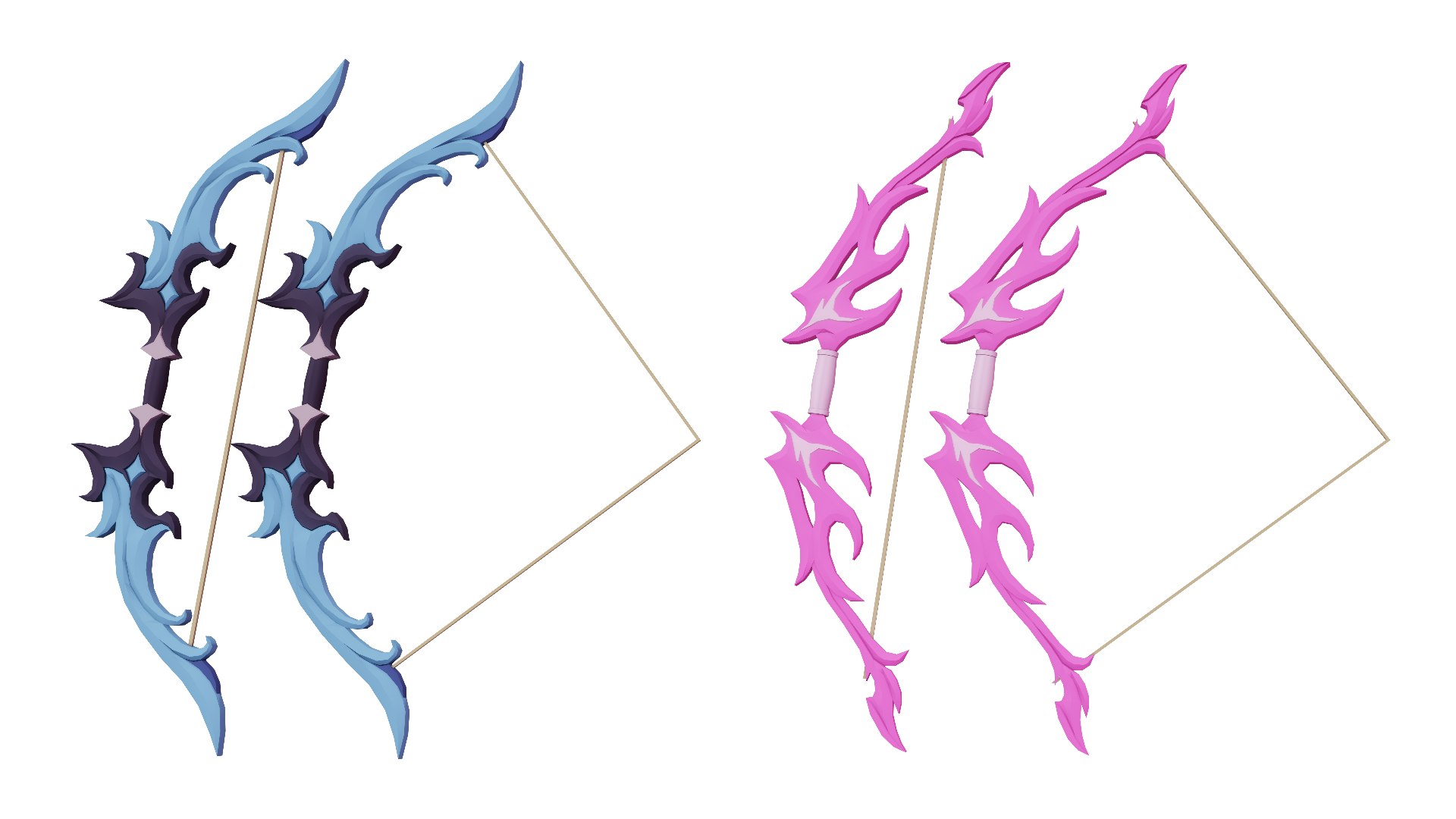 3D Low Poly Fantasy Bow Pack 25x https://p.turbosquid.com/ts-thumb/mx/9legZk/On/tekli11/png/1752689474/1920x1080/fit_q87/cff0ad63f2c140fdc7ec8acc86137f05e621d776/tekli11.jpg
