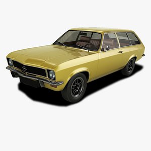 3D Opel Ascona A Voyage