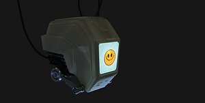 3D model droid servant