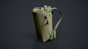 3D model Military duffle bag