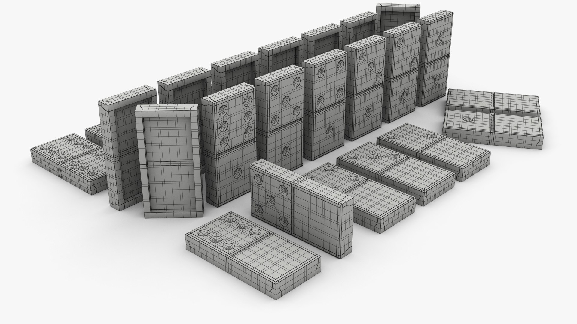 3D white domino https://p.turbosquid.com/ts-thumb/mx/DuCUj5/SzixiKUh/dominoe03/jpg/1573467810/1920x1080/fit_q87/d29a1c4e337cffecbfe7d09c22aaa2b19e6ddb3f/dominoe03.jpg