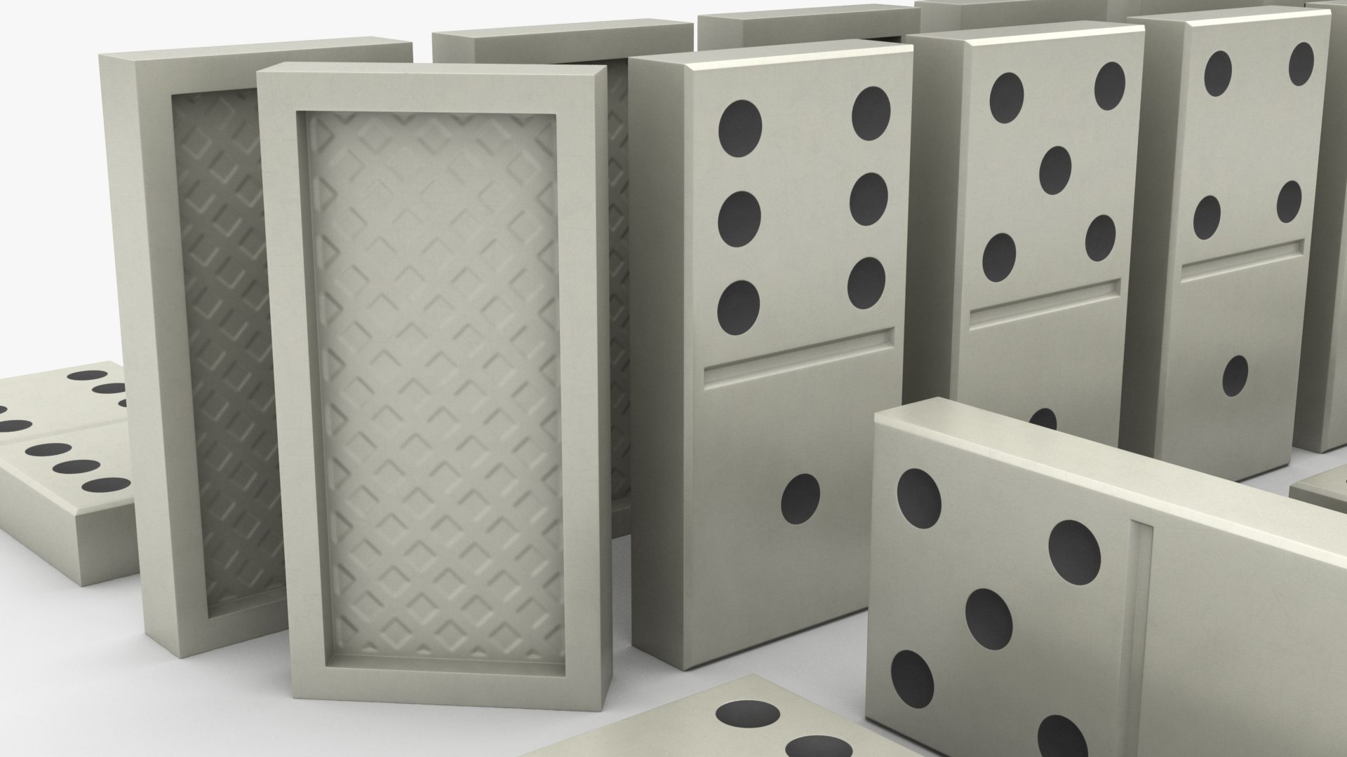 3D white domino https://p.turbosquid.com/ts-thumb/mx/DuCUj5/acjkXLI3/domino09/jpg/1573467557/1920x1080/fit_q87/9b99ccb5dd9bcdaab09ffd4f2b7d7f783f90005b/domino09.jpg