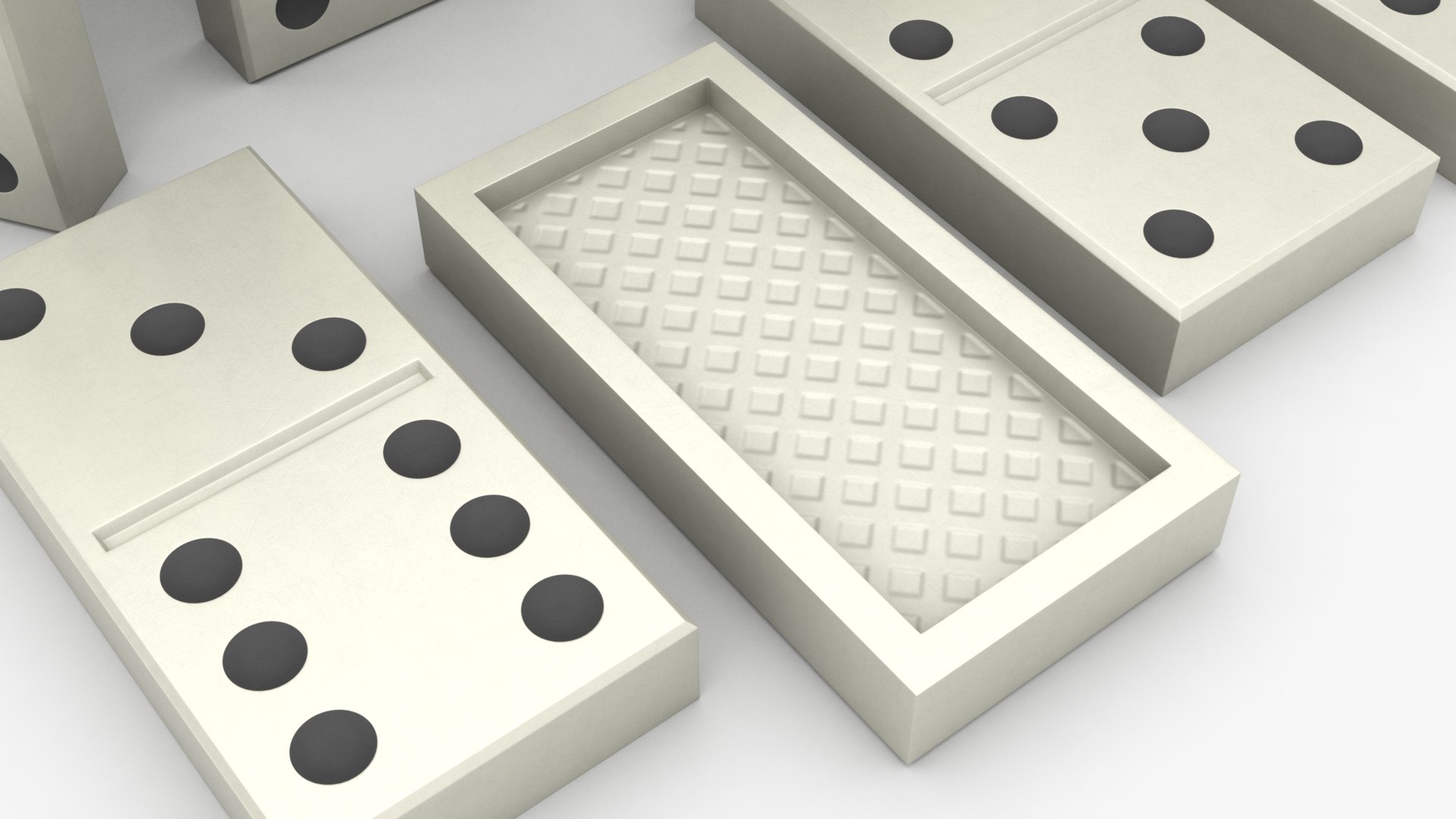 3D white domino https://p.turbosquid.com/ts-thumb/mx/DuCUj5/hgVNmXrP/domino10/jpg/1573467557/1920x1080/fit_q87/97c797d6dfdaddf5eeb4dde6fccc0626761451e5/domino10.jpg