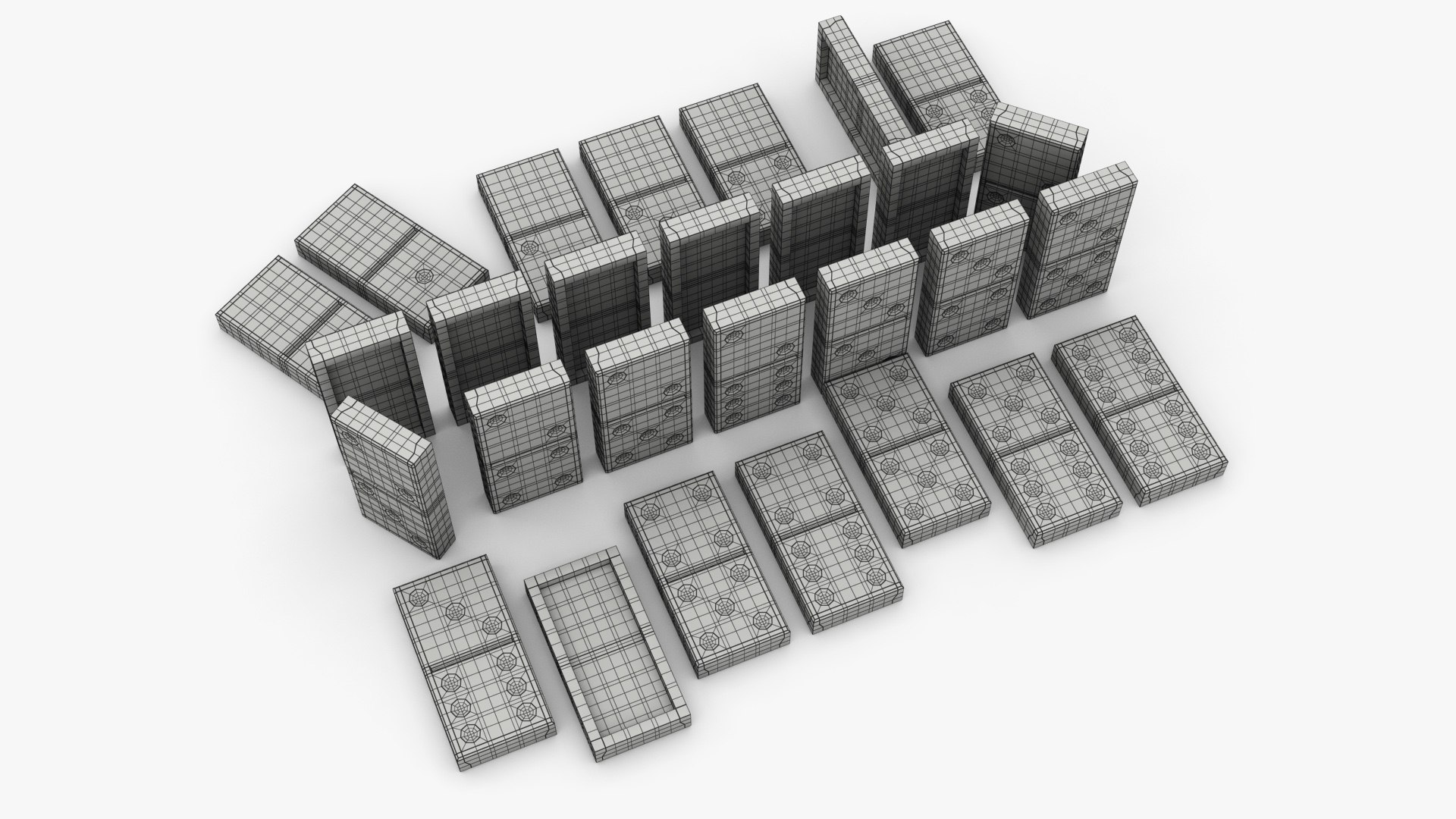 3D white domino https://p.turbosquid.com/ts-thumb/mx/DuCUj5/vYGnlpyh/dominoe05/jpg/1573467810/1920x1080/fit_q87/d25a06044a0ee577bc50cbc4f890a81b8b9a605f/dominoe05.jpg