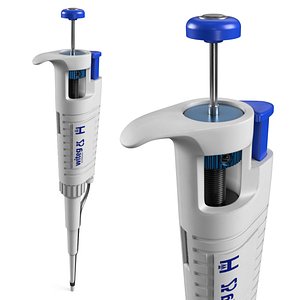 Witeg Single Channel Microliter Pipette Blue