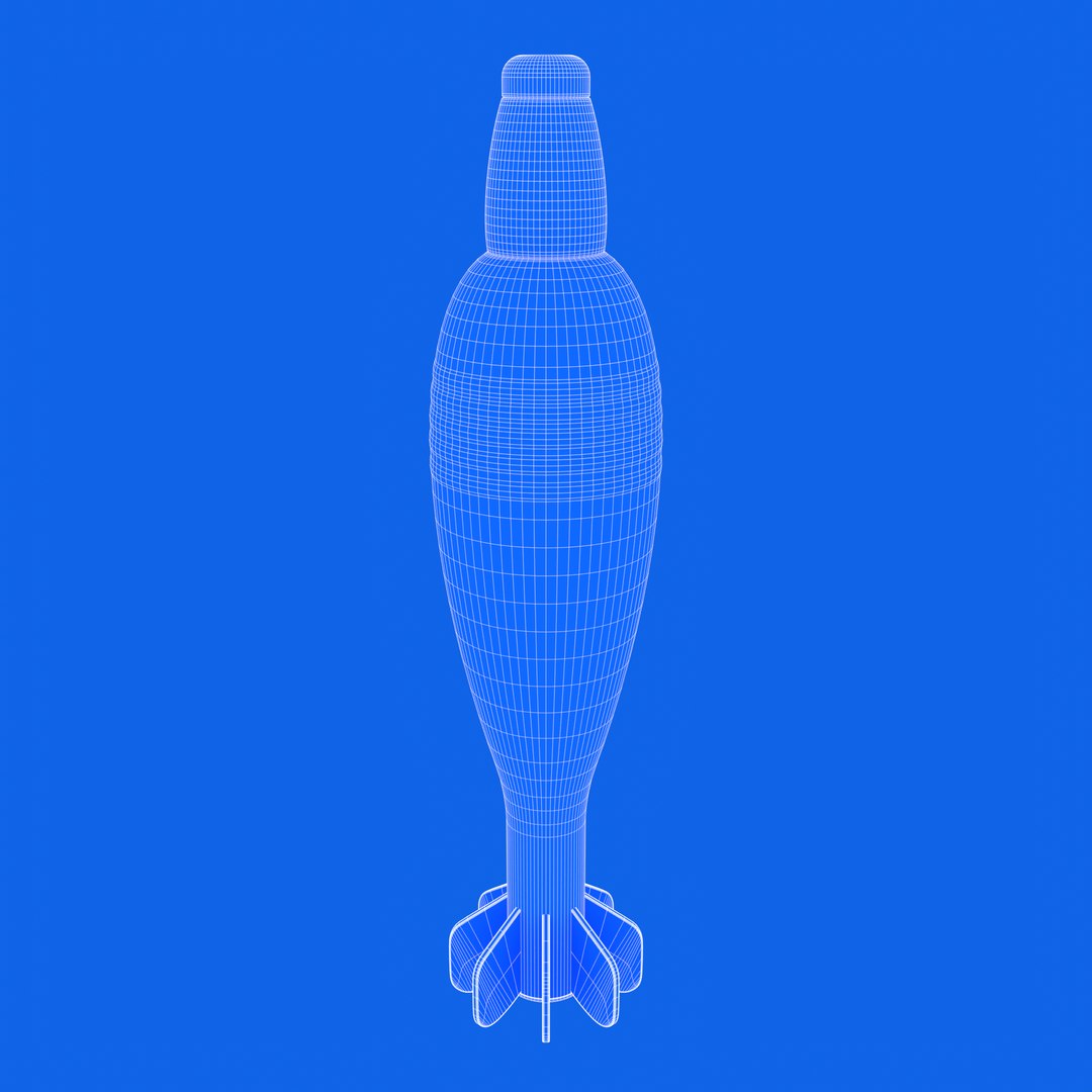 Mortar Shell model https://p.turbosquid.com/ts-thumb/mx/JVcL4u/SH/wire_front/png/1746512489/1920x1080/fit_q87/e8be380a33706fb90ca4d87b96507913422dd15a/wire_front.jpg