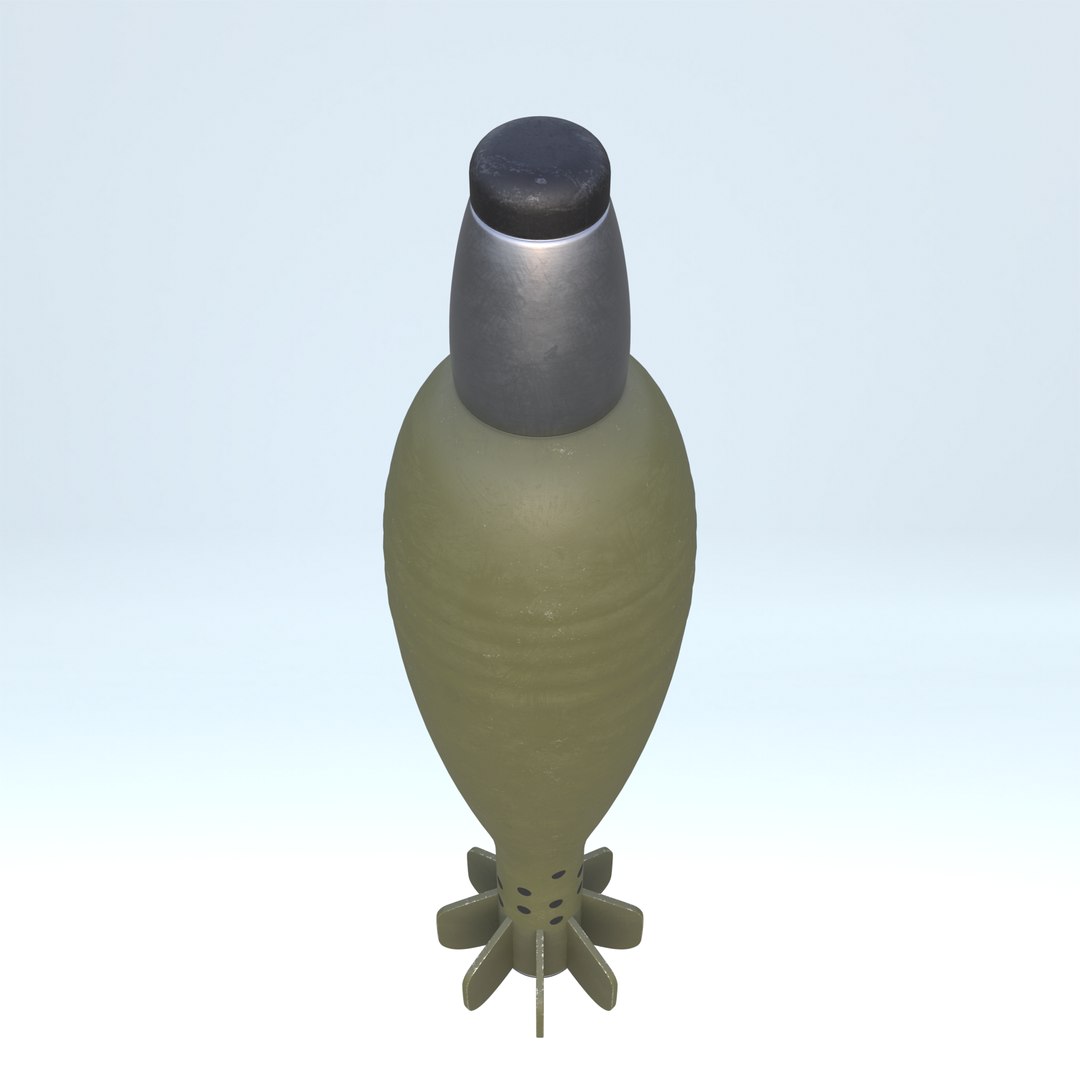 Mortar Shell model https://p.turbosquid.com/ts-thumb/mx/JVcL4u/Y4/up/png/1746512487/1920x1080/fit_q87/ec8867d6a220fd3e5c6c12be353931abbcd3f07b/up.jpg