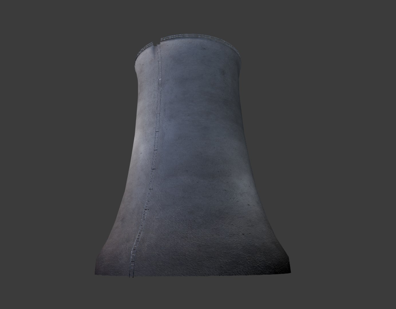 3d Model Cooling Tower - Enterable