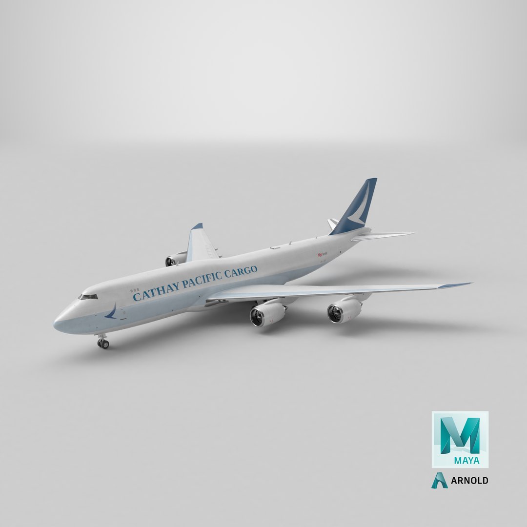 3D Boeing 747-8 Cathay Pacific Cargo Aircraft model https://p.turbosquid.com/ts-thumb/mx/MFC0bg/2y/stemcell_maya_arnold_render/png/1742501136/1920x1080/fit_q87/712c744433e55220d50e8e89beb45276810a17bf/stemcell_maya_arnold_render.jpg
