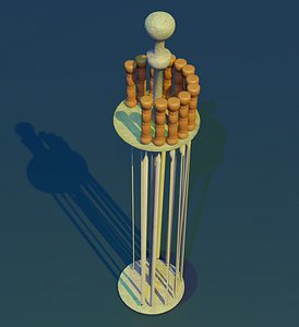 skewers 3D model