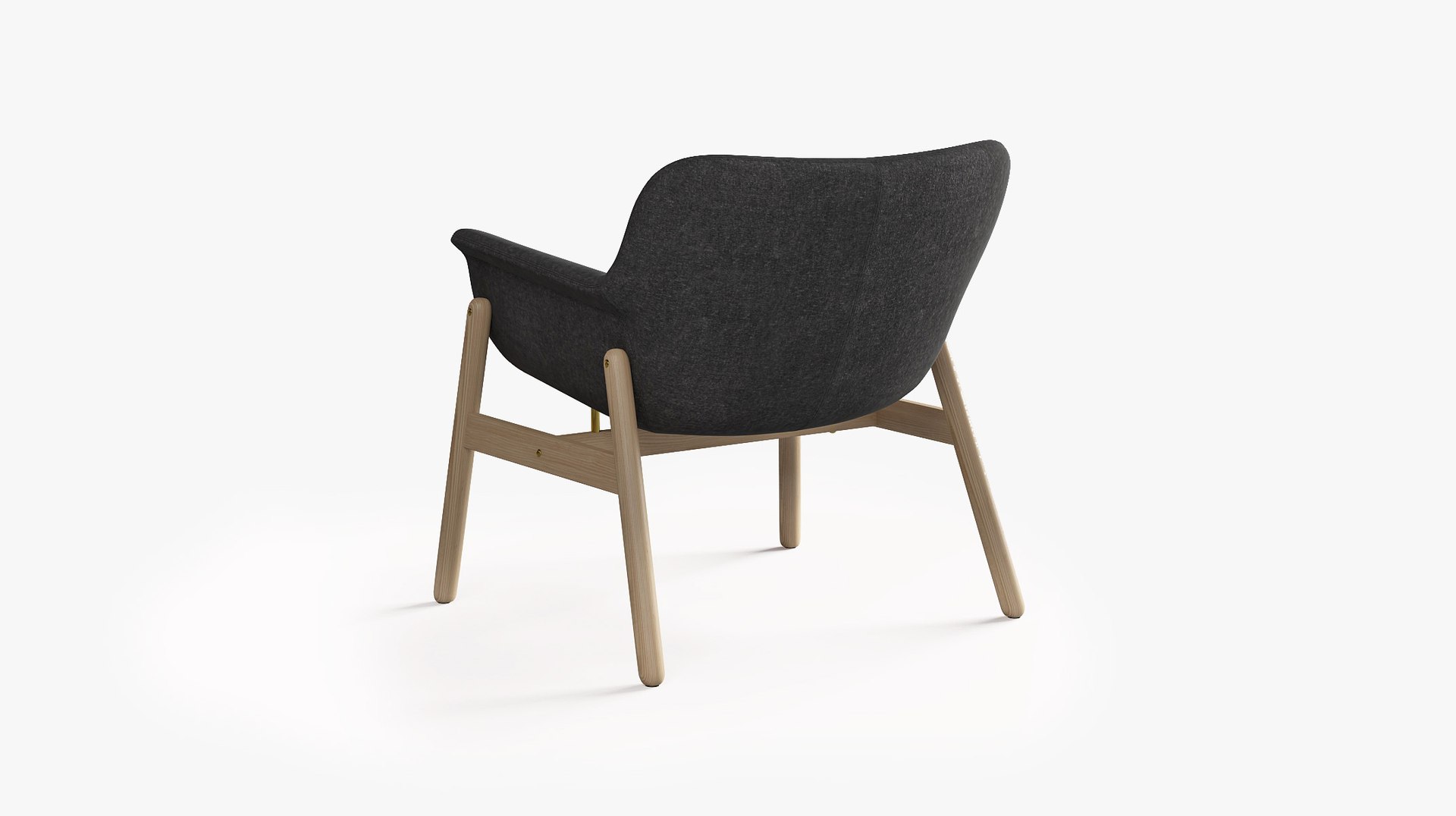 Download FREE IKEA Revit Families, POÄNG Armchair