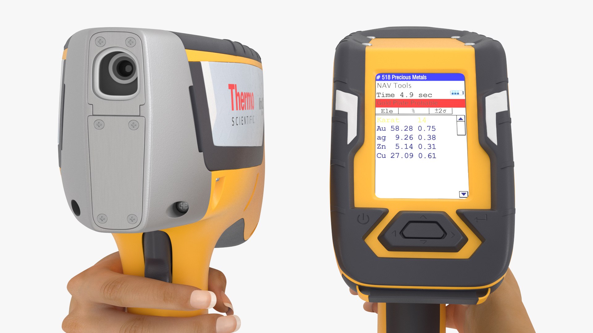 Thermo Scientific Niton XL2 XRF Metal Tester Gold 3D Model - TurboSquid ...