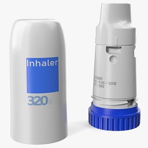 3D Copd Inhaler Open