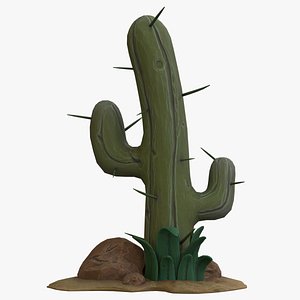 Cartoon Cactus v4