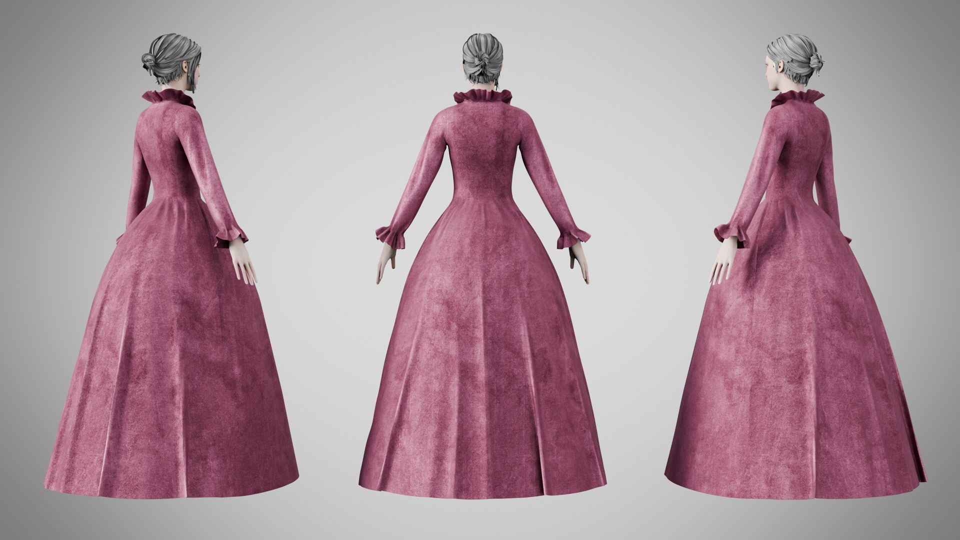 Dress 30 Dusty Rose Velvet 3D model https://p.turbosquid.com/ts-thumb/mx/jk8dUS/r0/2/jpg/1762587213/1920x1080/fit_q87/c384d2925e7fcbed745a5dd712fb8f4035e9c8f9/2.jpg