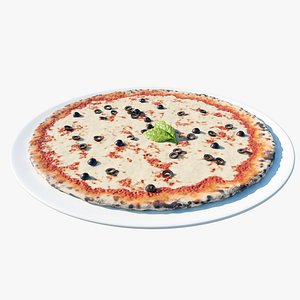 3D Pizza Procedural PBR model