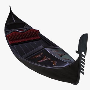 3D Stylized Gondola  PBR UE5 Ready model