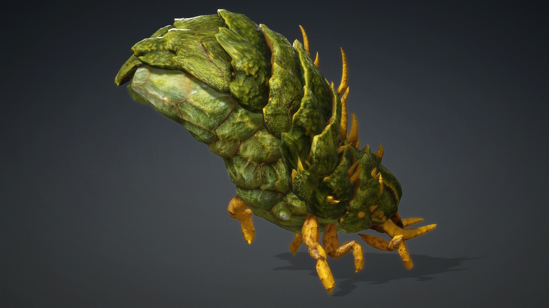 Larva-V2c 3D model https://p.turbosquid.com/ts-thumb/mx/wTHLhF/CE/preview7/jpg/1778755714/1920x1080/fit_q87/2936440932c419b331578e5d030ff59cb0a3ca68/preview7.jpg