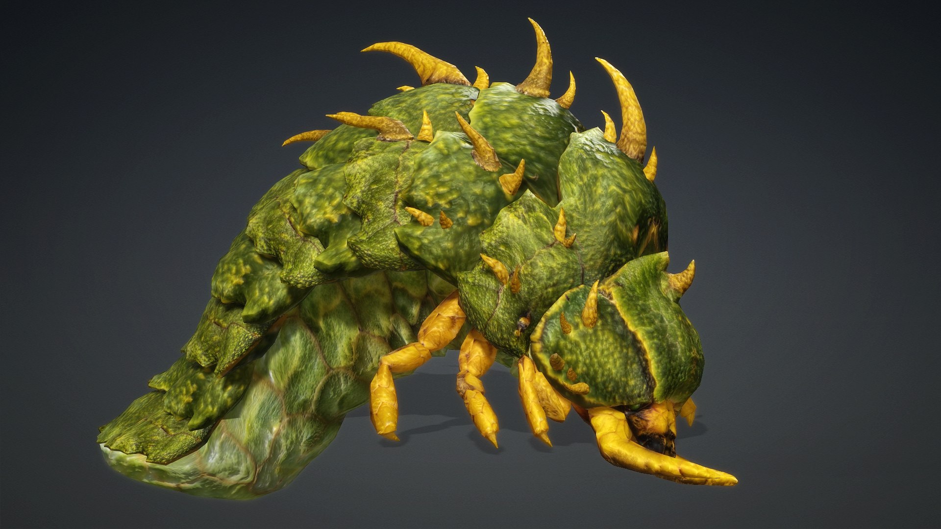 Larva-V2c 3D model https://p.turbosquid.com/ts-thumb/mx/wTHLhF/hg/preview11/jpg/1778755715/1920x1080/fit_q87/2288b5e5d4c7eb626638f7cbb777d3b0d184f2e9/preview11.jpg