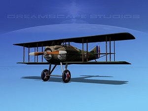 3d model spad xiii xii fighters